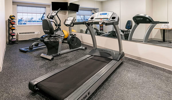 Fitness Center At Permian Studio Apartments