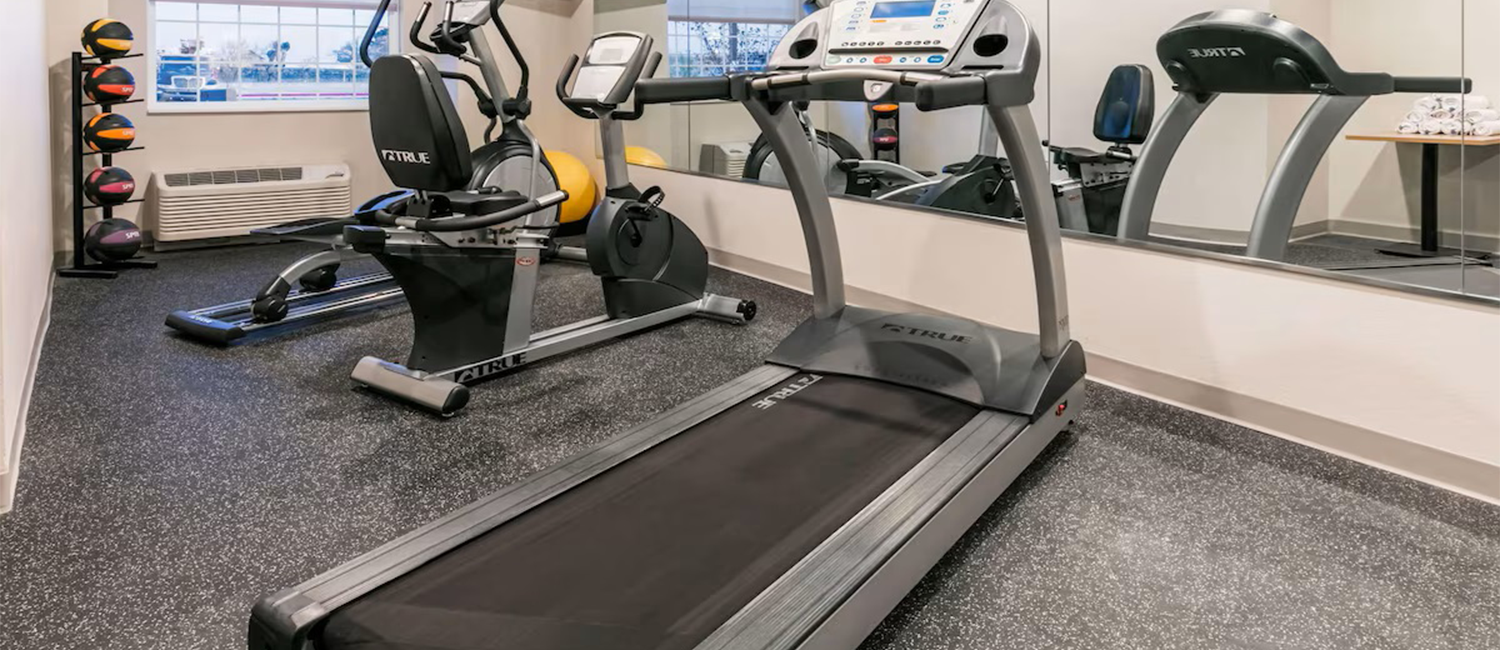 Stay Fit During Your Stay At Permian Studio Apartments: On-site Fitness Center In Monahas